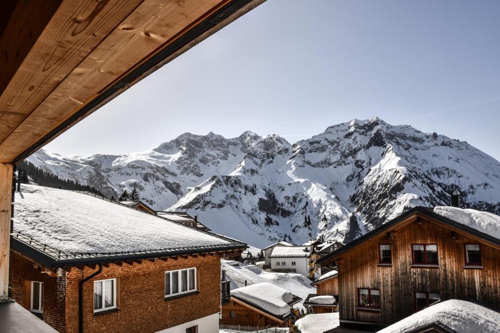 Apartmán Haus Alpenblick Schröcken Exteriér fotografie
