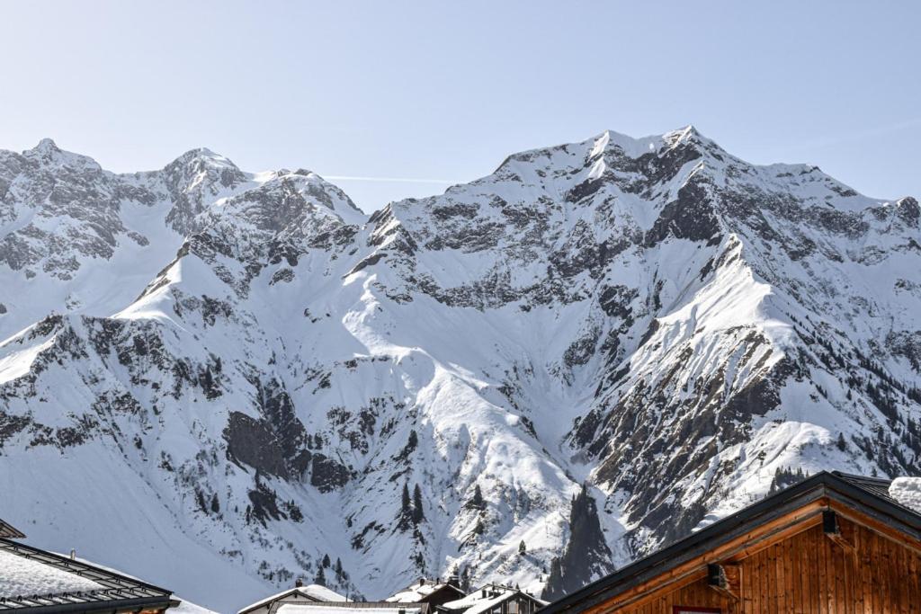 Apartmán Haus Alpenblick Schröcken Exteriér fotografie