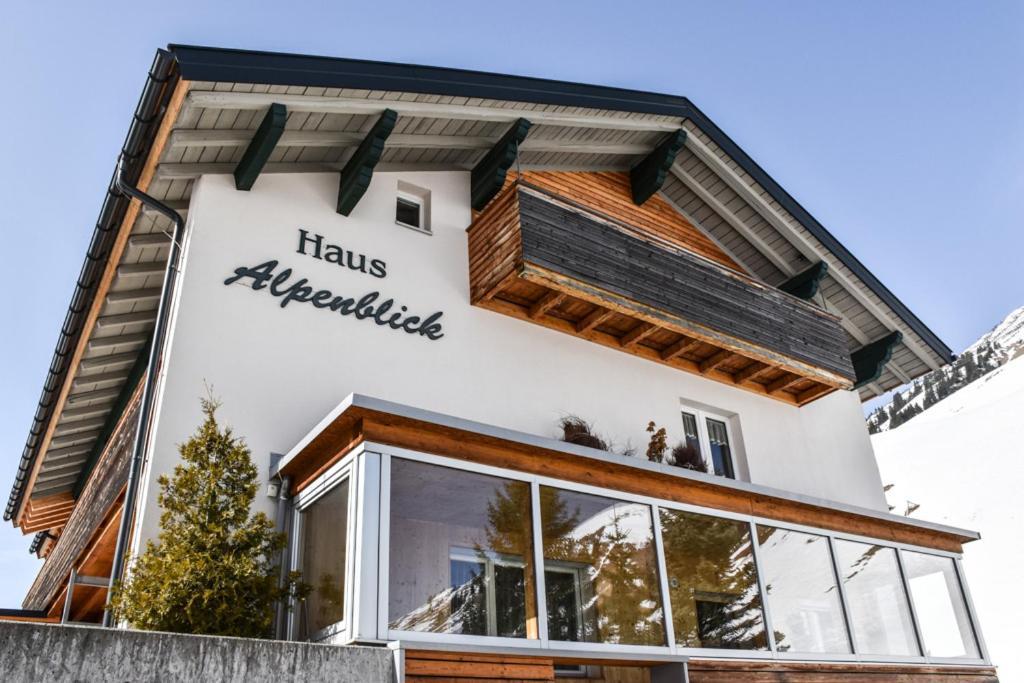 Apartmán Haus Alpenblick Schröcken Exteriér fotografie