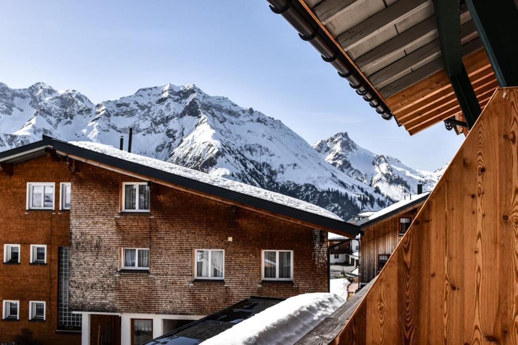 Apartmán Haus Alpenblick Schröcken Exteriér fotografie