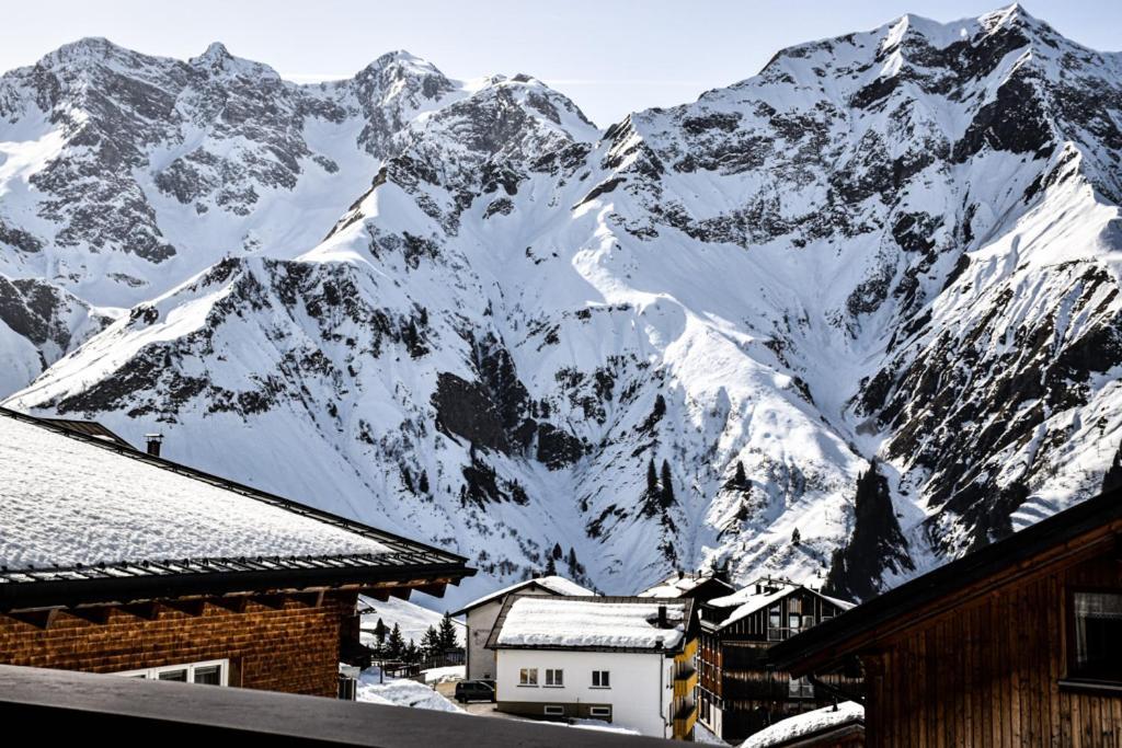 Apartmán Haus Alpenblick Schröcken Exteriér fotografie