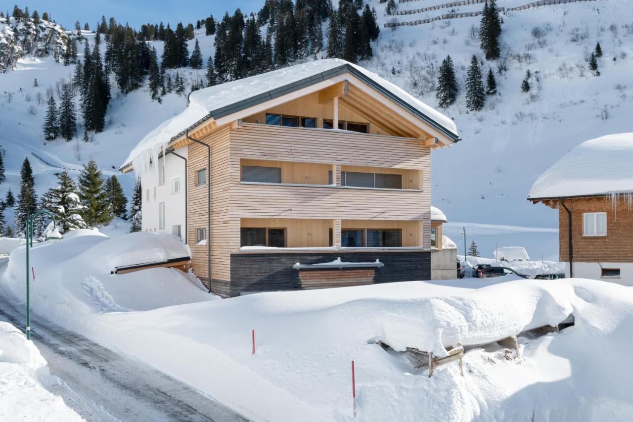 Apartmán Haus Alpenblick Schröcken Exteriér fotografie