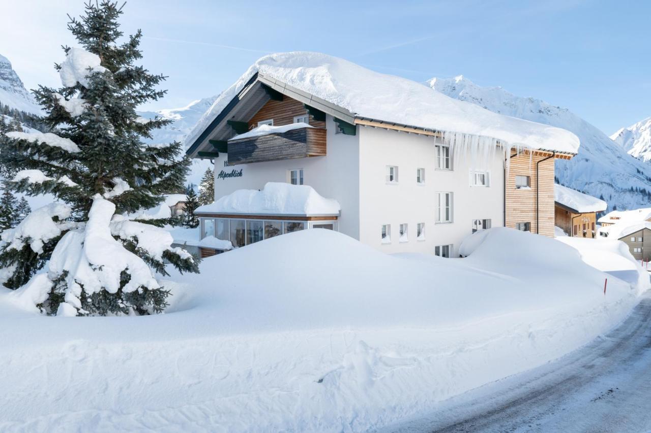 Apartmán Haus Alpenblick Schröcken Exteriér fotografie